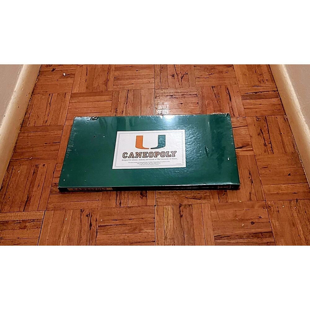Vintage Caneopoly University of Miami Board Game Late For the Sky 1992 1st Ed